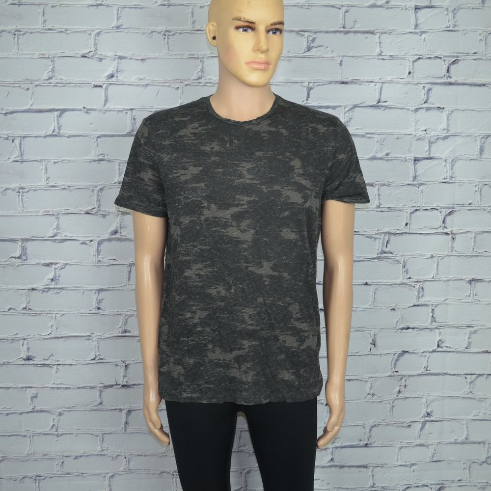Mens All Saints Hidden Camo graphic tee t-shirt